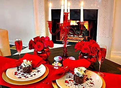 Mesas san valentin