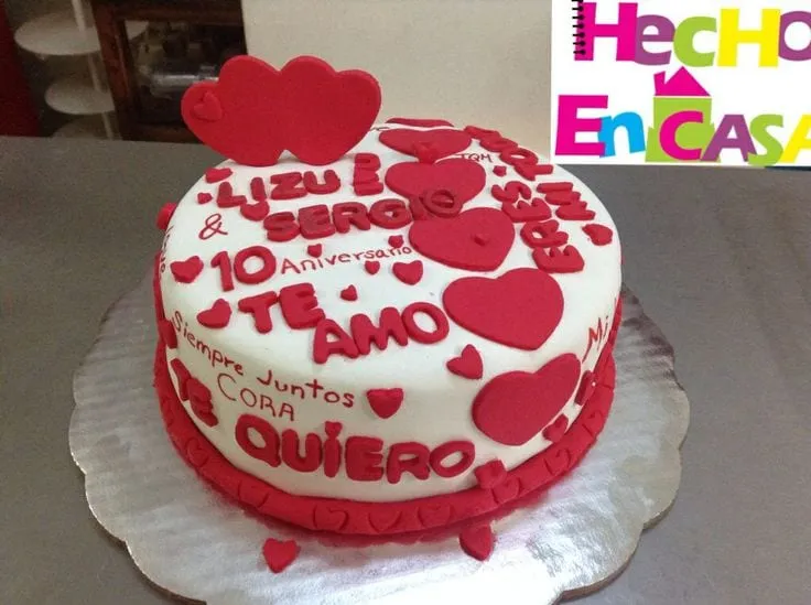 Pasteles de san valentin